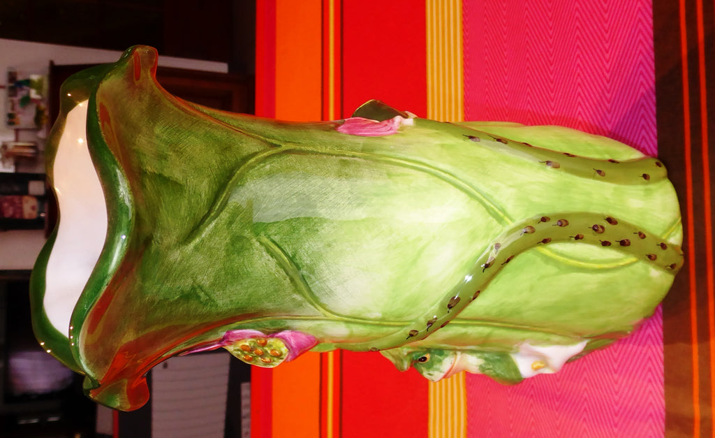 beau vase céramique verte