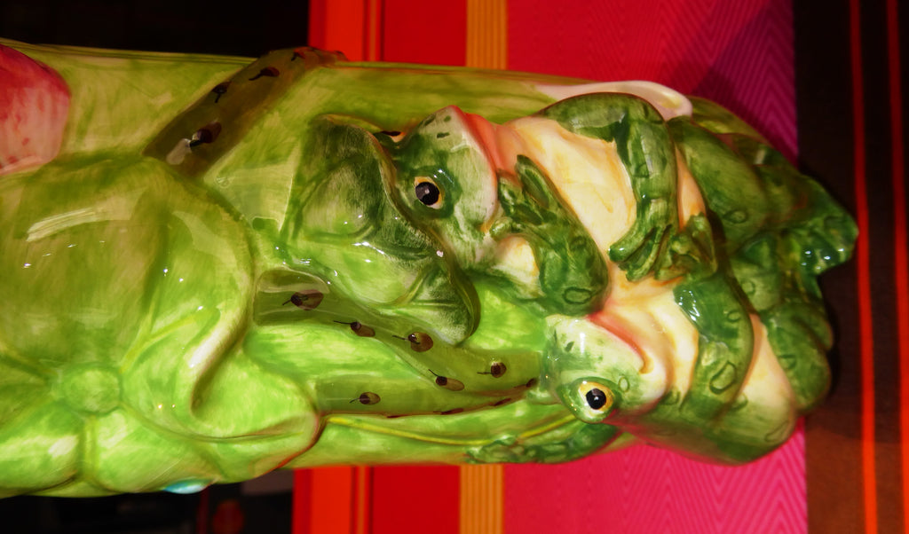 beau vase céramique verte