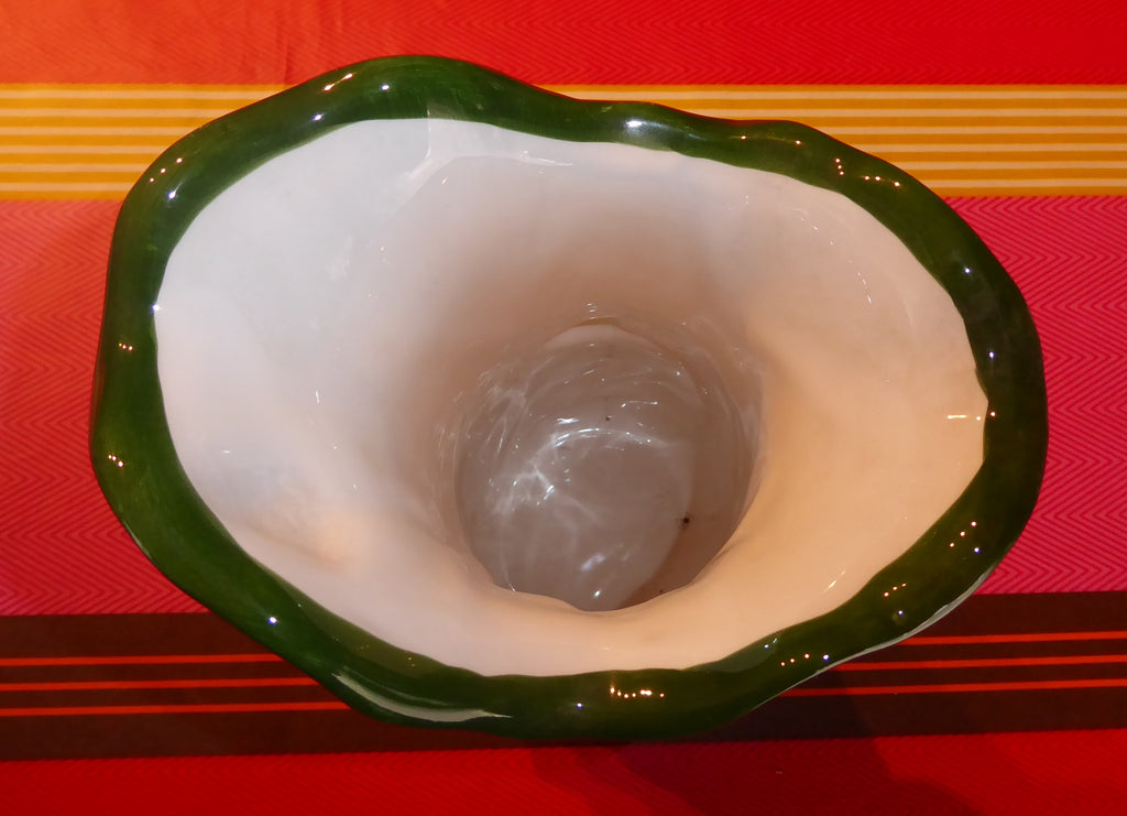 beau vase céramique verte