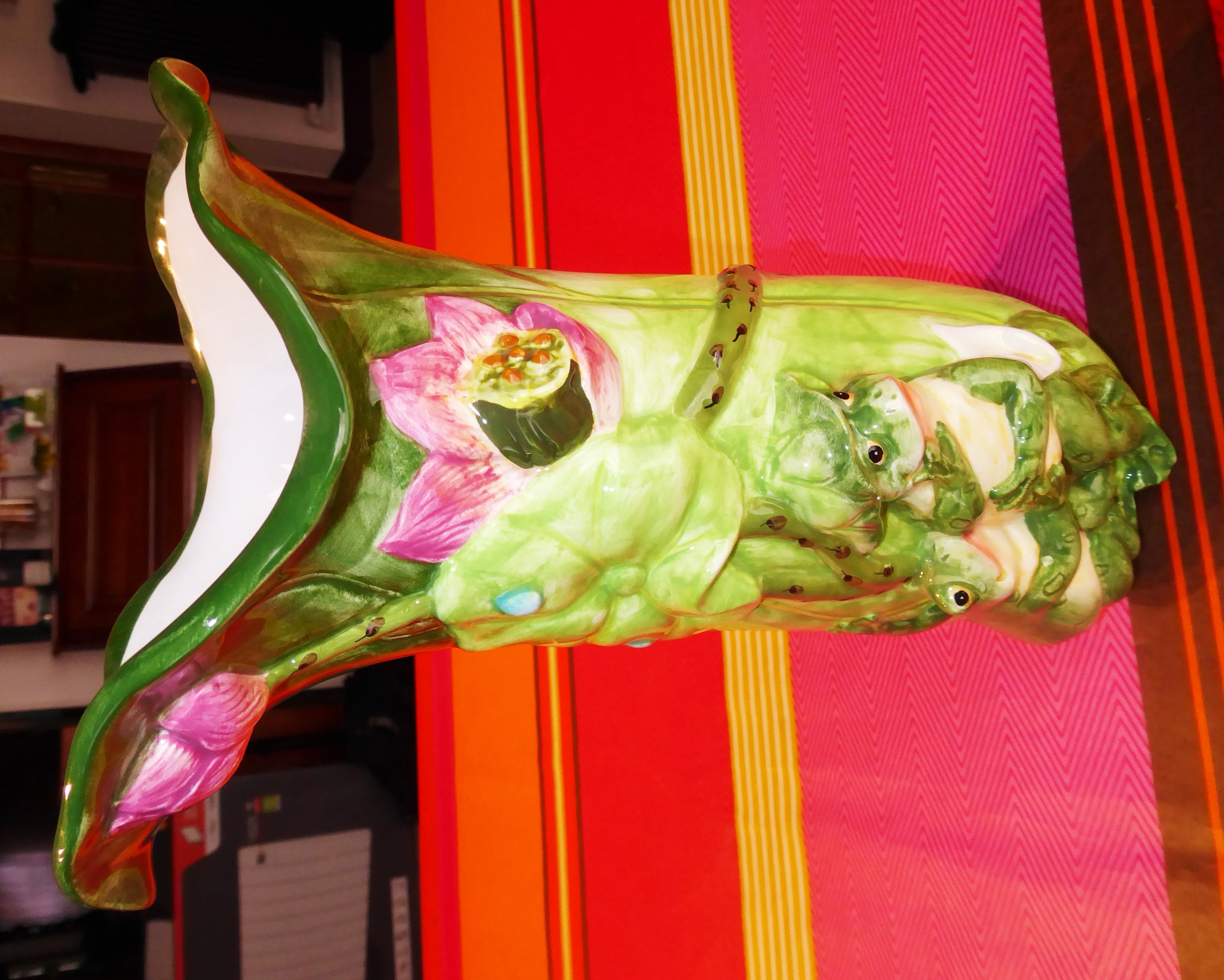 beau vase céramique verte