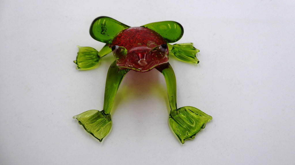 Grenouille en verre soufflé