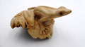 Sculpture sur écorce en bois clair