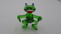 Petite grenouille en verre soufflée