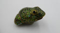 Grenouille en laiton émaillé
