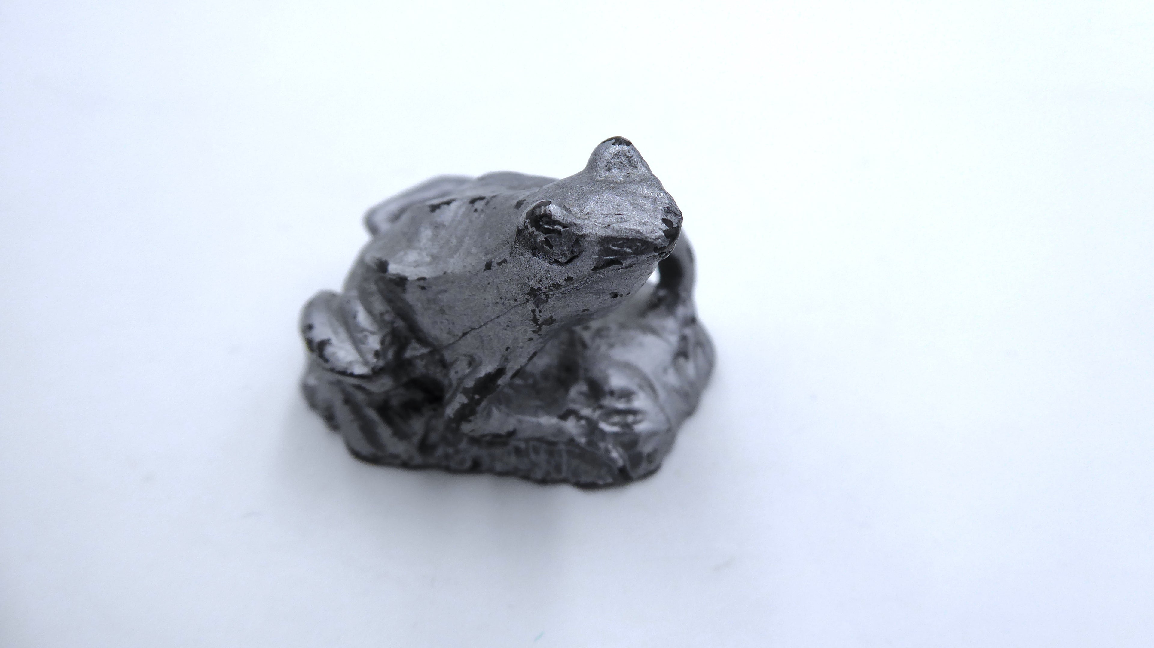 Grenouille en plomb