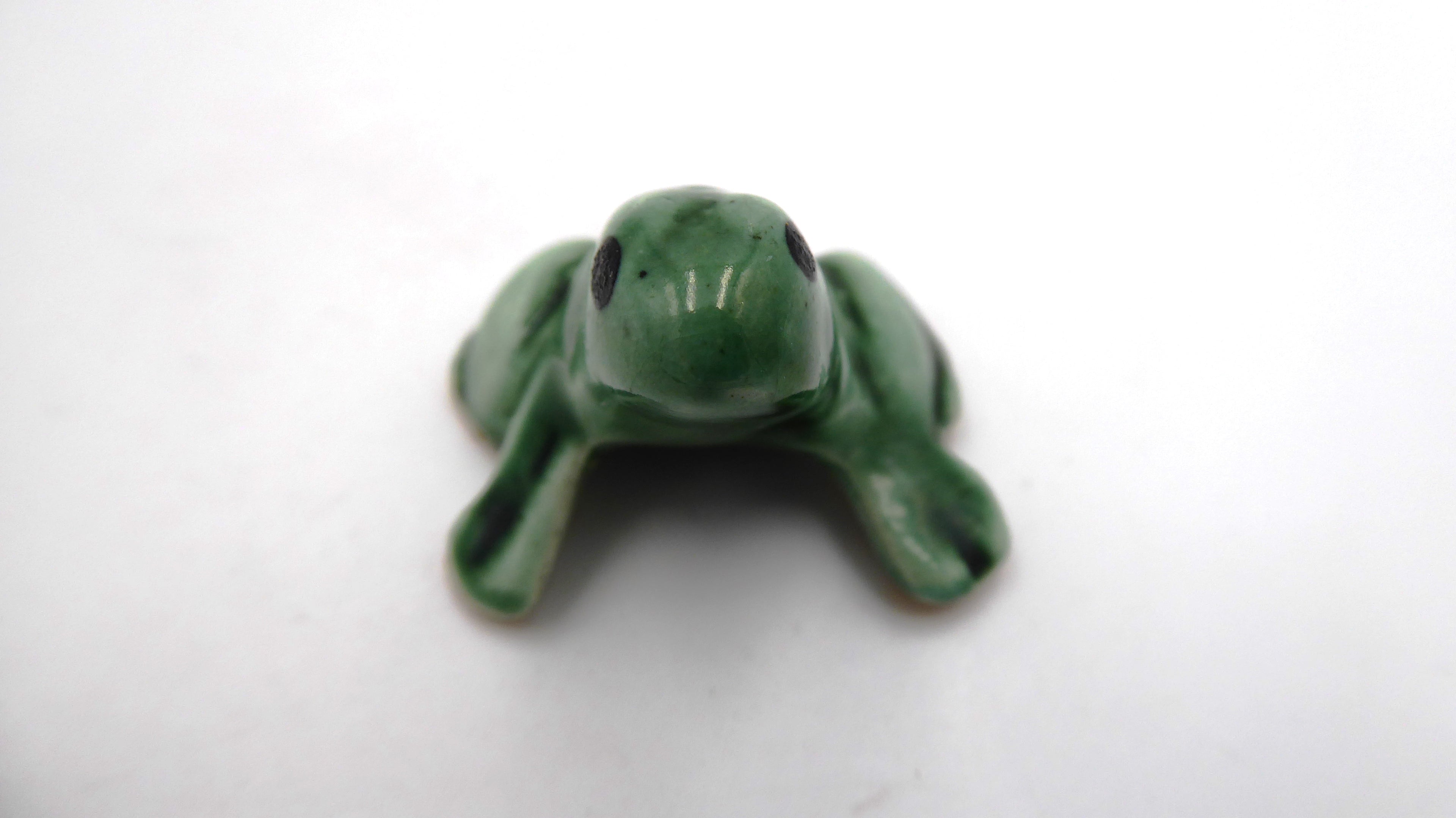 Petite céramique verte
