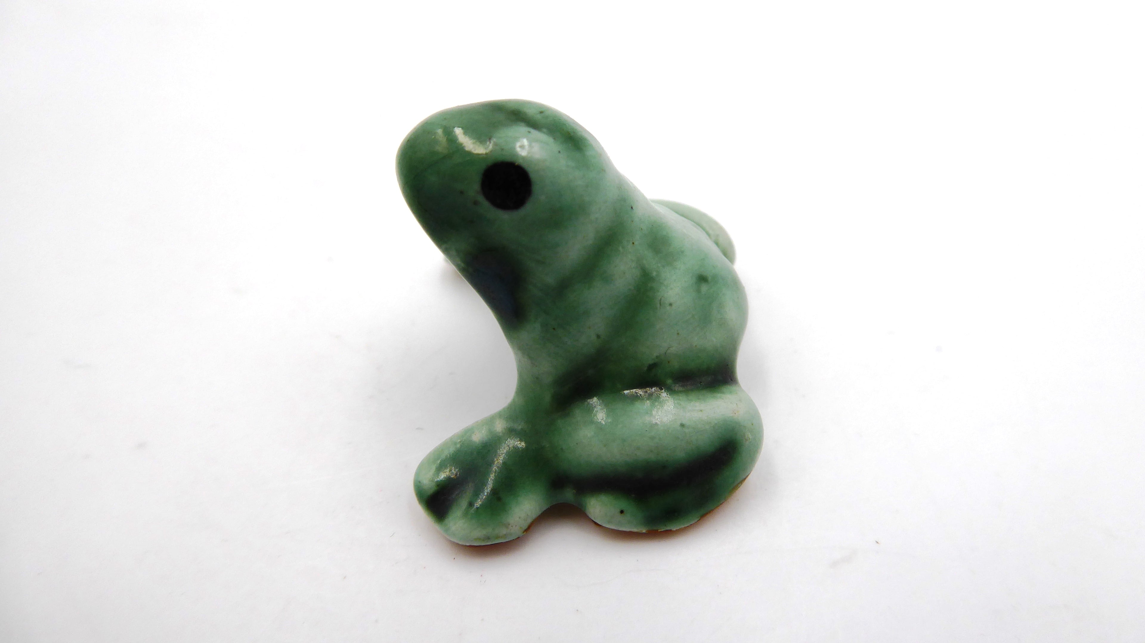 Petite céramique verte