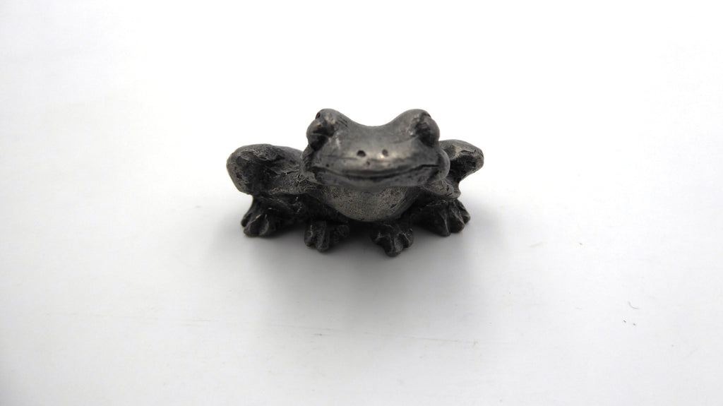 Grenouille en étain