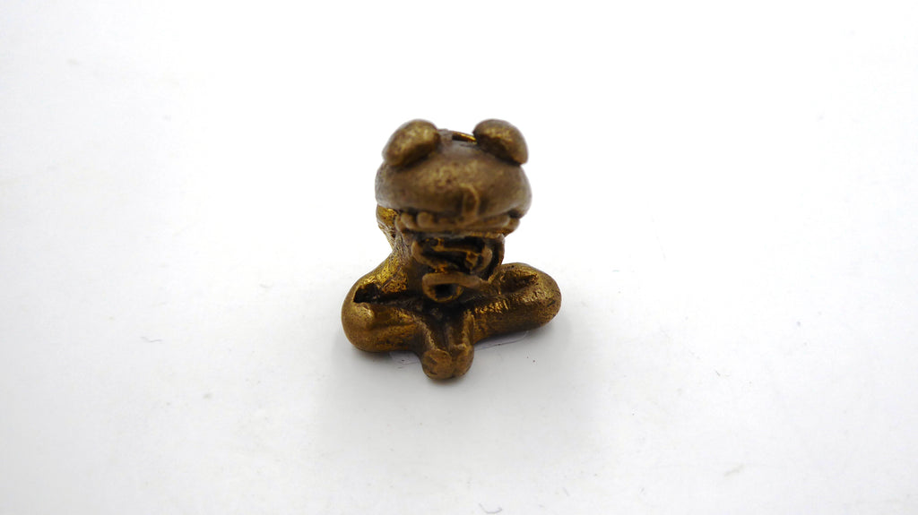 Petite grenouille en laiton zen