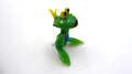 Petite grenouille en verre soufflé