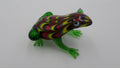 Petite grenouille en verre soufflé verte façon MURANO