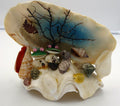 Création en coquille-coquillages et arbres
