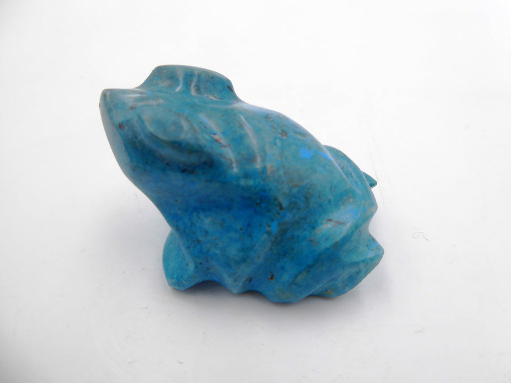 Grenouille en pierre turquoise