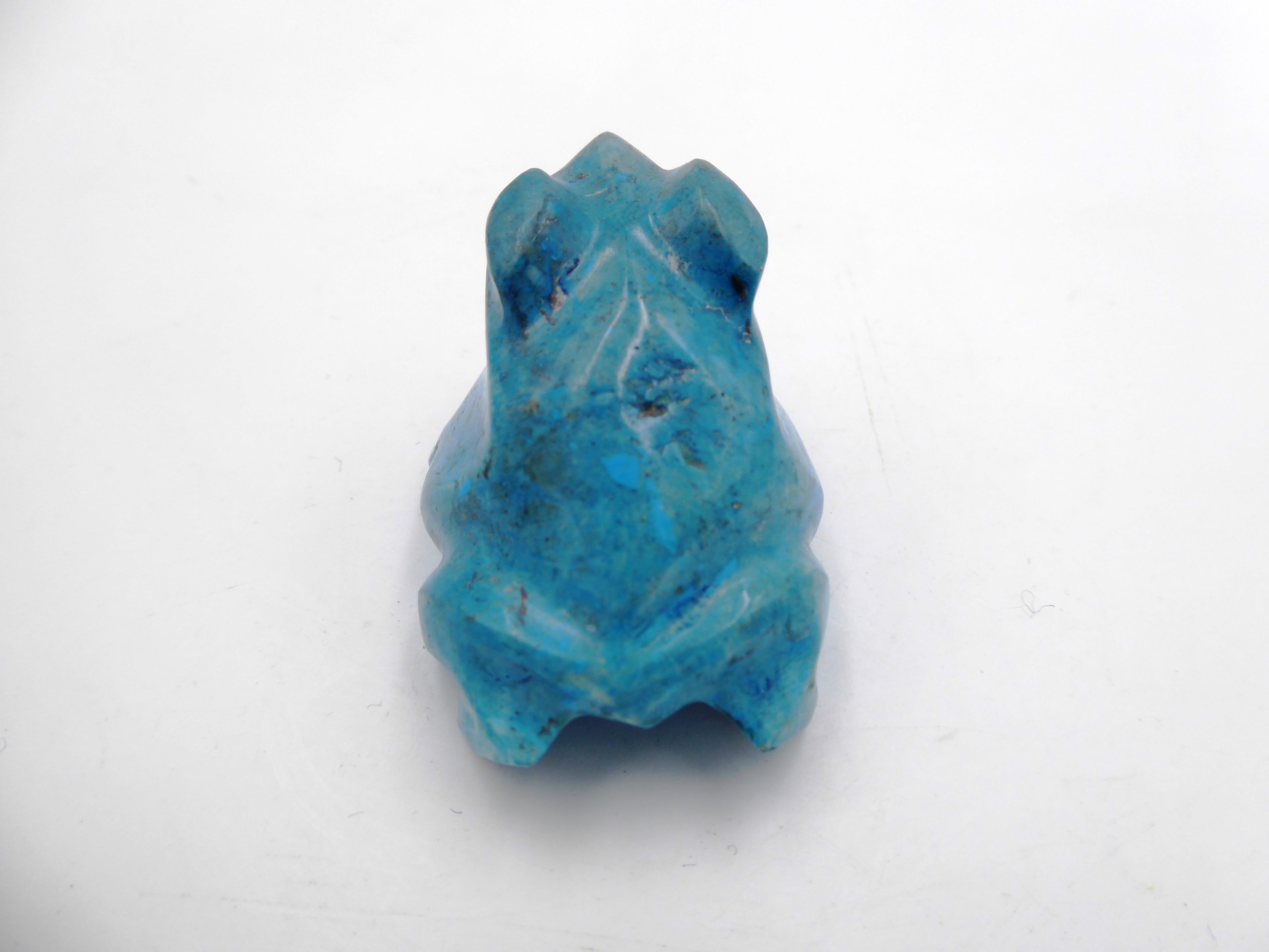 Grenouille en pierre turquoise