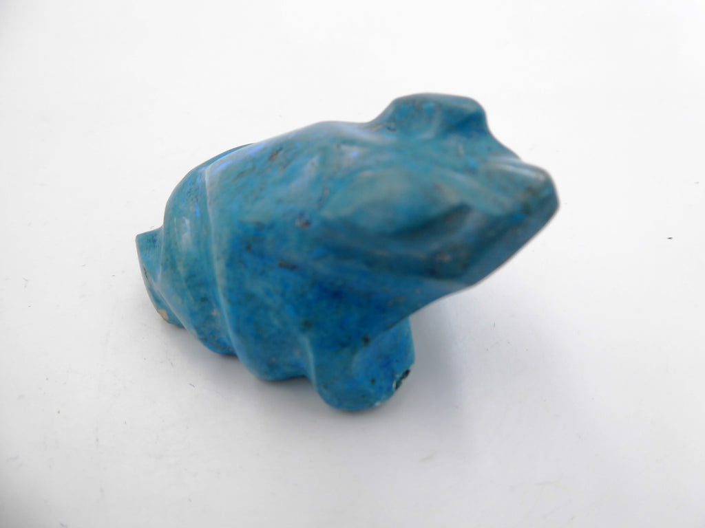 Grenouille en pierre turquoise