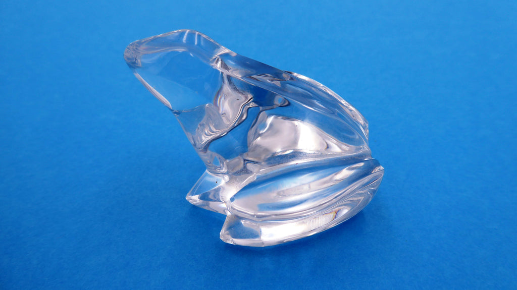 Grenouille en cristal clair signé BACCARAT (PROMOTION)