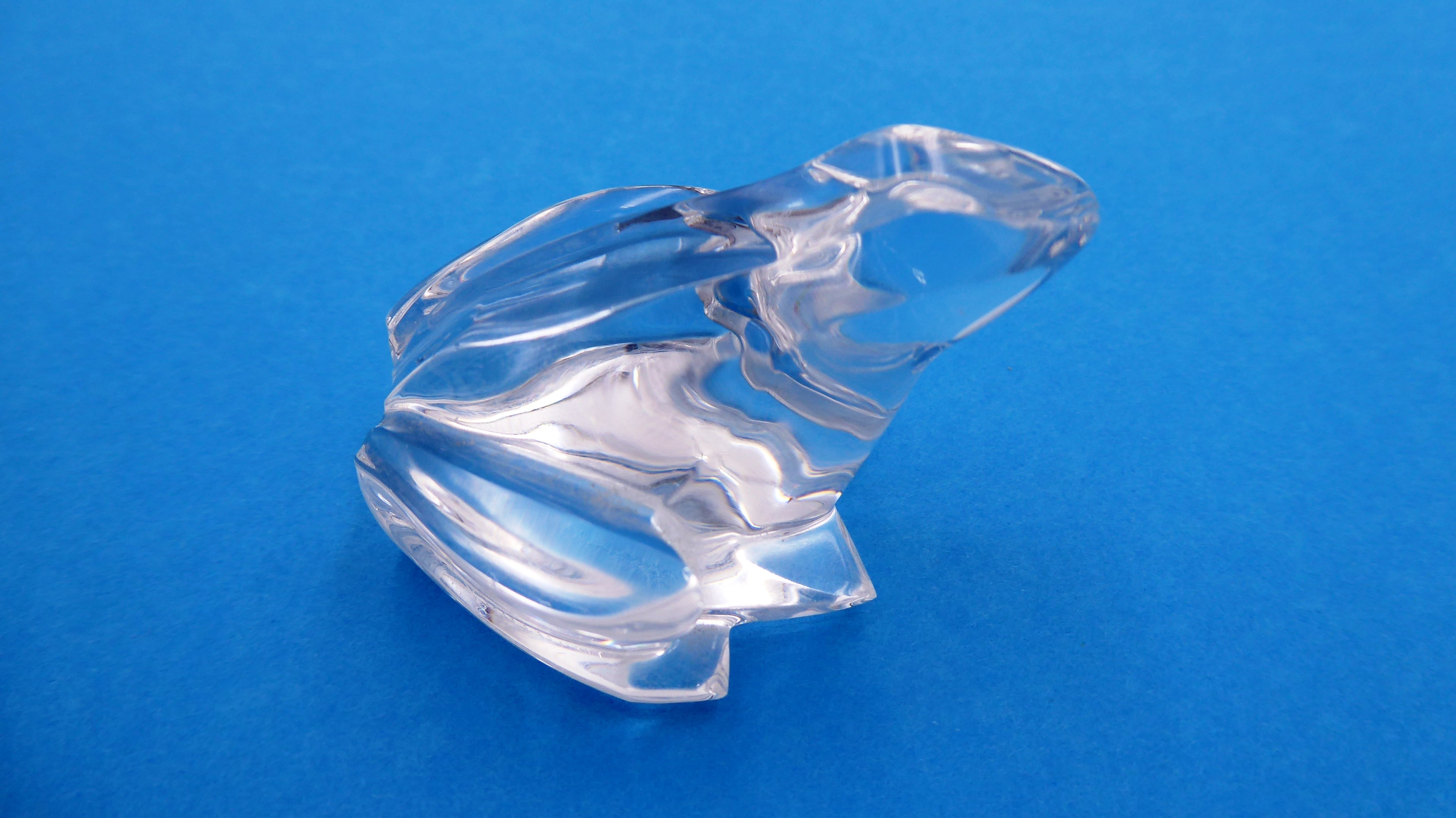 Grenouille en cristal clair signé BACCARAT (PROMOTION)