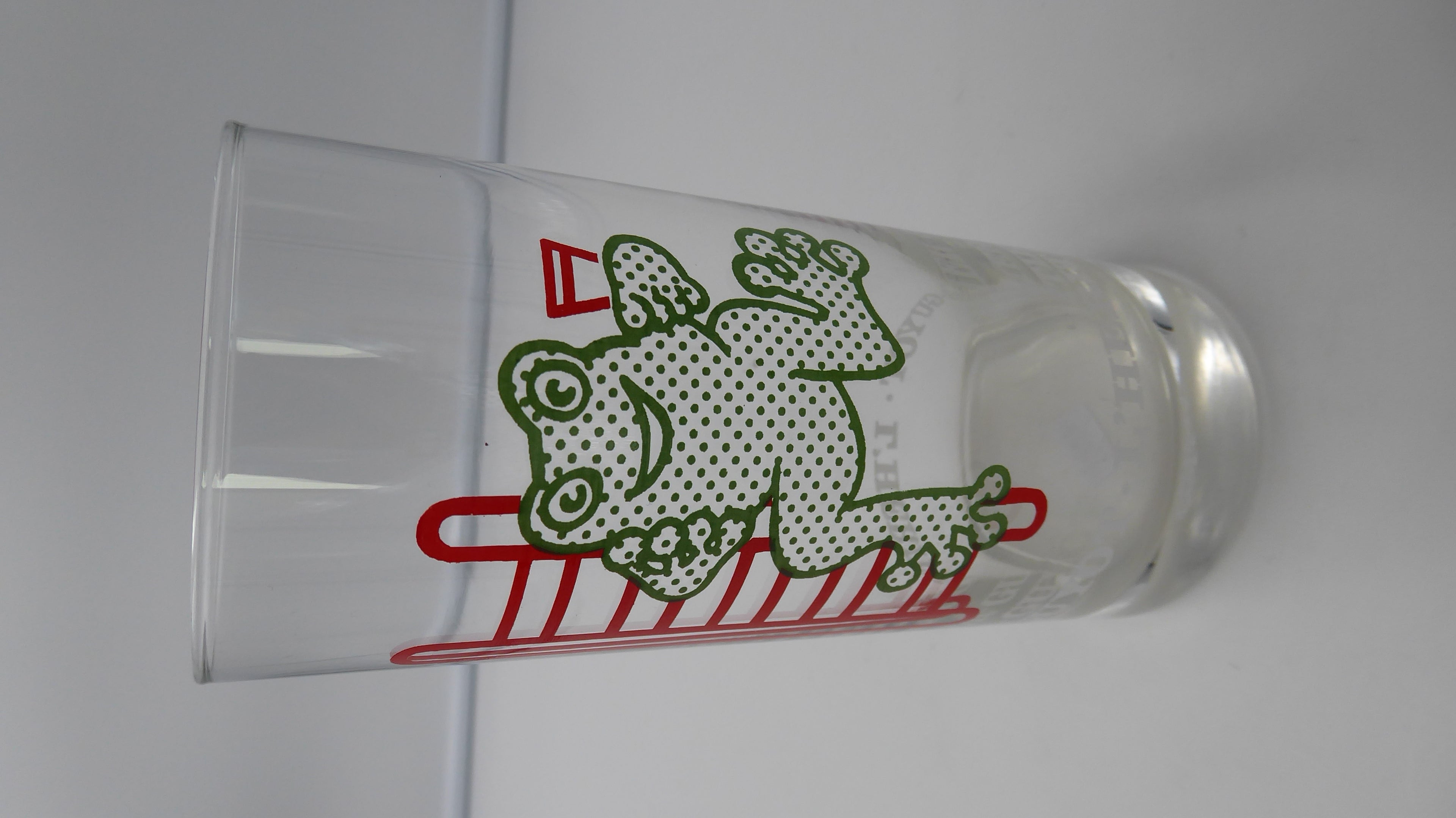 Verre L'HERITIER-GUYOT la grenouille sur l'échelle