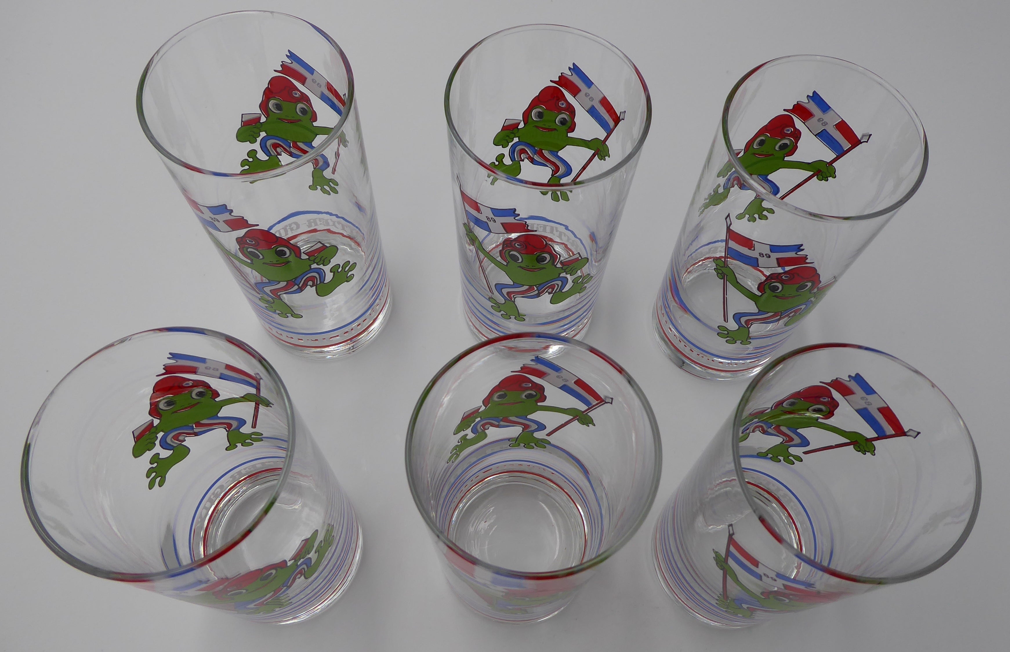 Lot de six verres neufs L'HÉRITIER-GUYOT