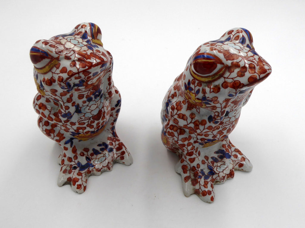 Paire de grenouilles en IMARI moderne