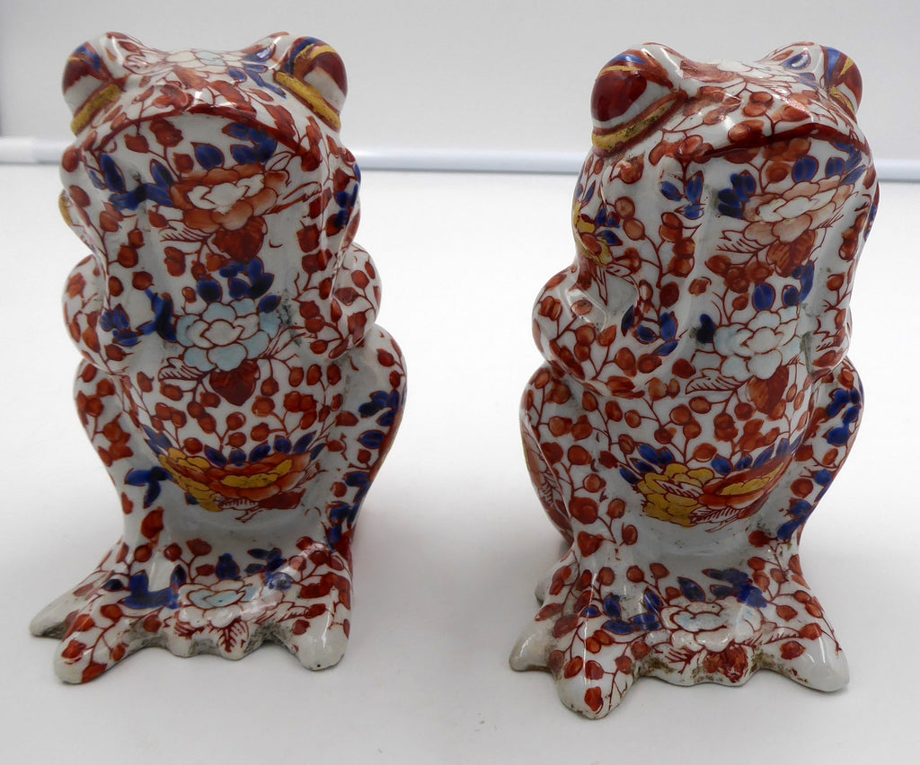 Paire de grenouilles en IMARI moderne