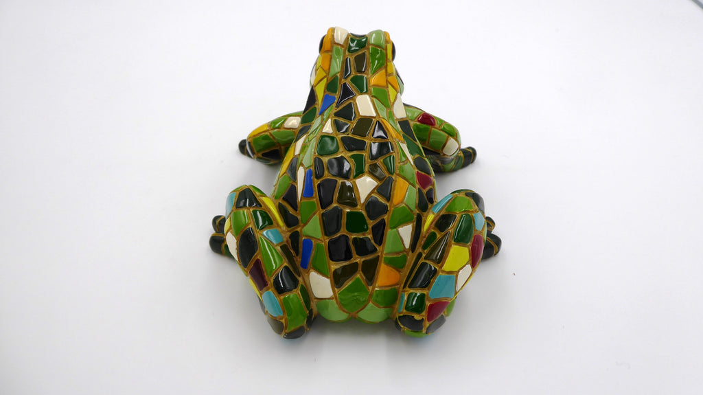 Grenouille en céramique façon Antonio GAUDI