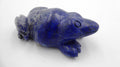 Grenouille de bonne taille en Lapis-Lazuli