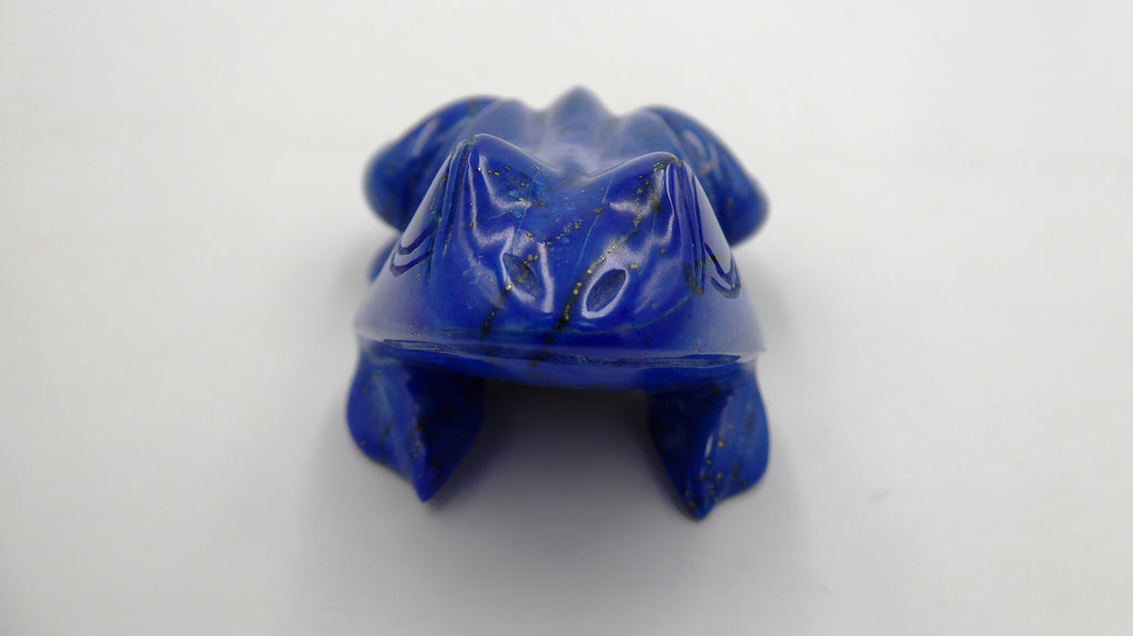 Petite grenouille en Lapis-Lazuli