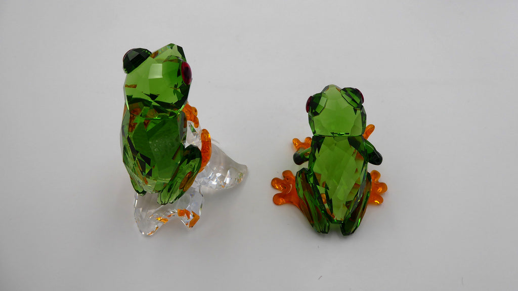 Couple de grenouille SWAROVSKI en cristal