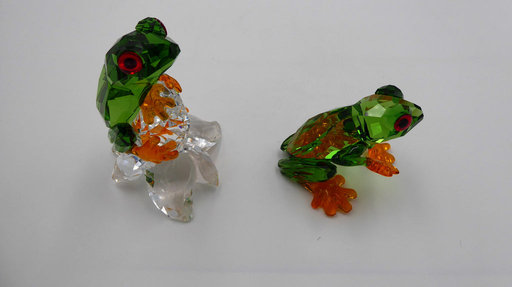 Couple de grenouille SWAROVSKI en cristal