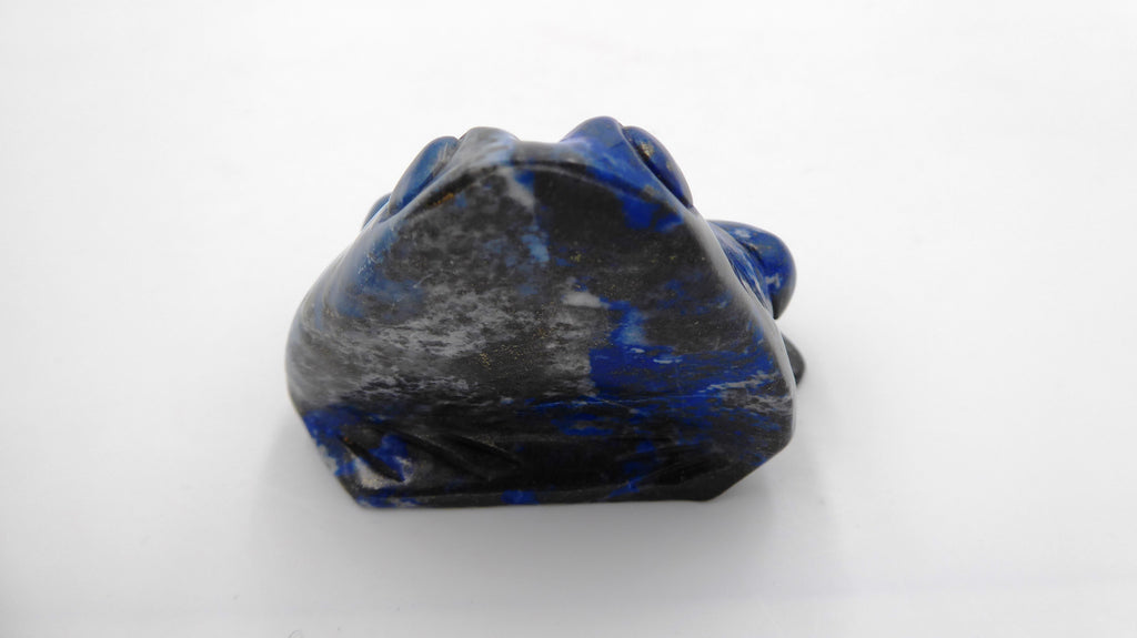 Originale grenouille en LAPIS LAZULI