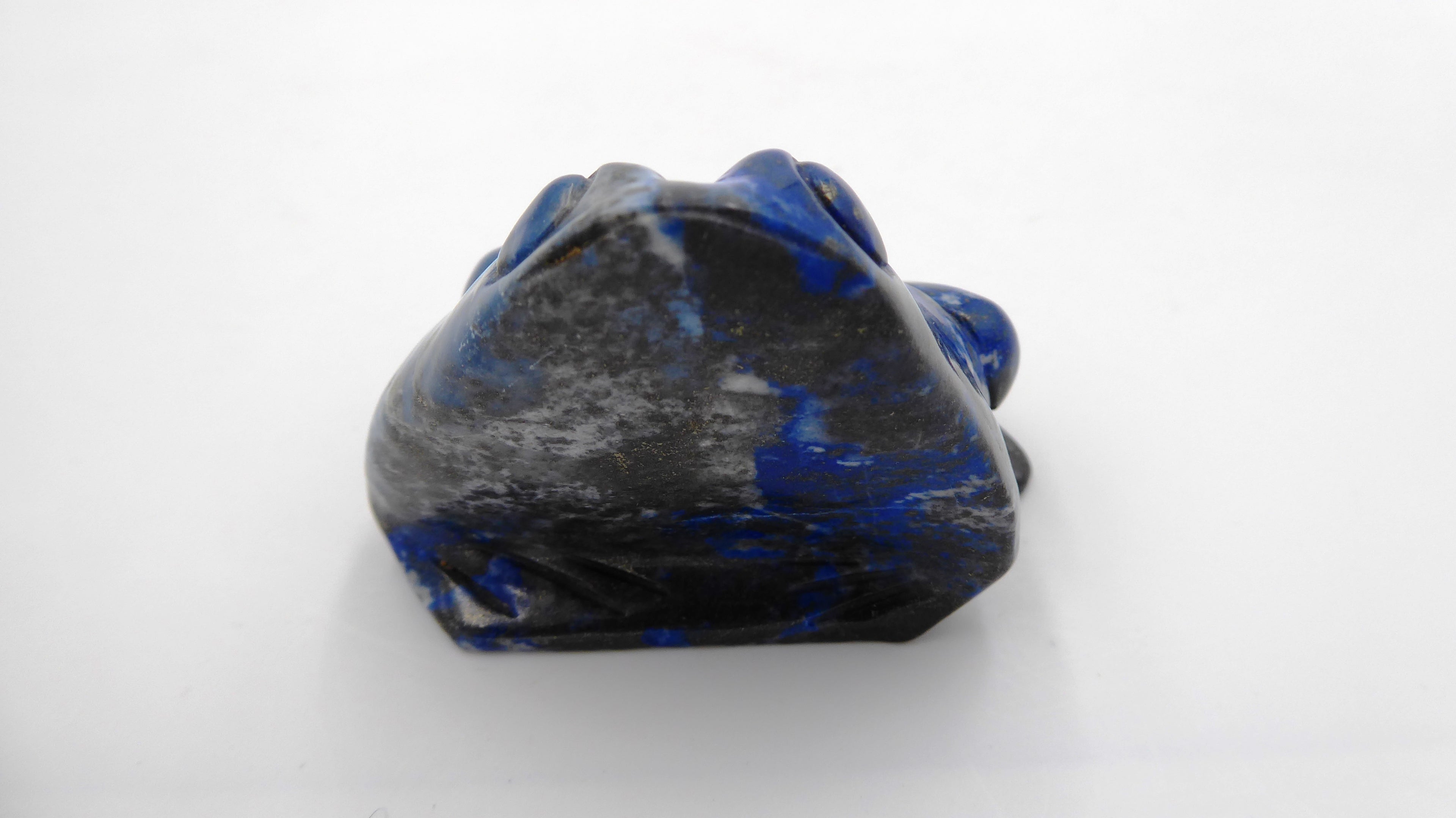 Originale grenouille en LAPIS LAZULI