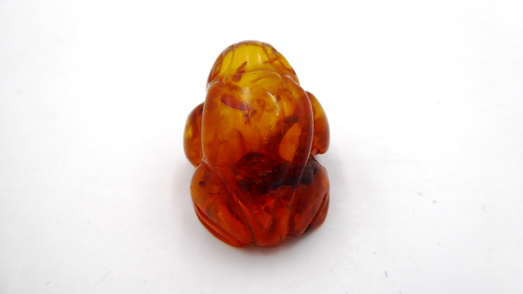 Petite grenouille en ambre