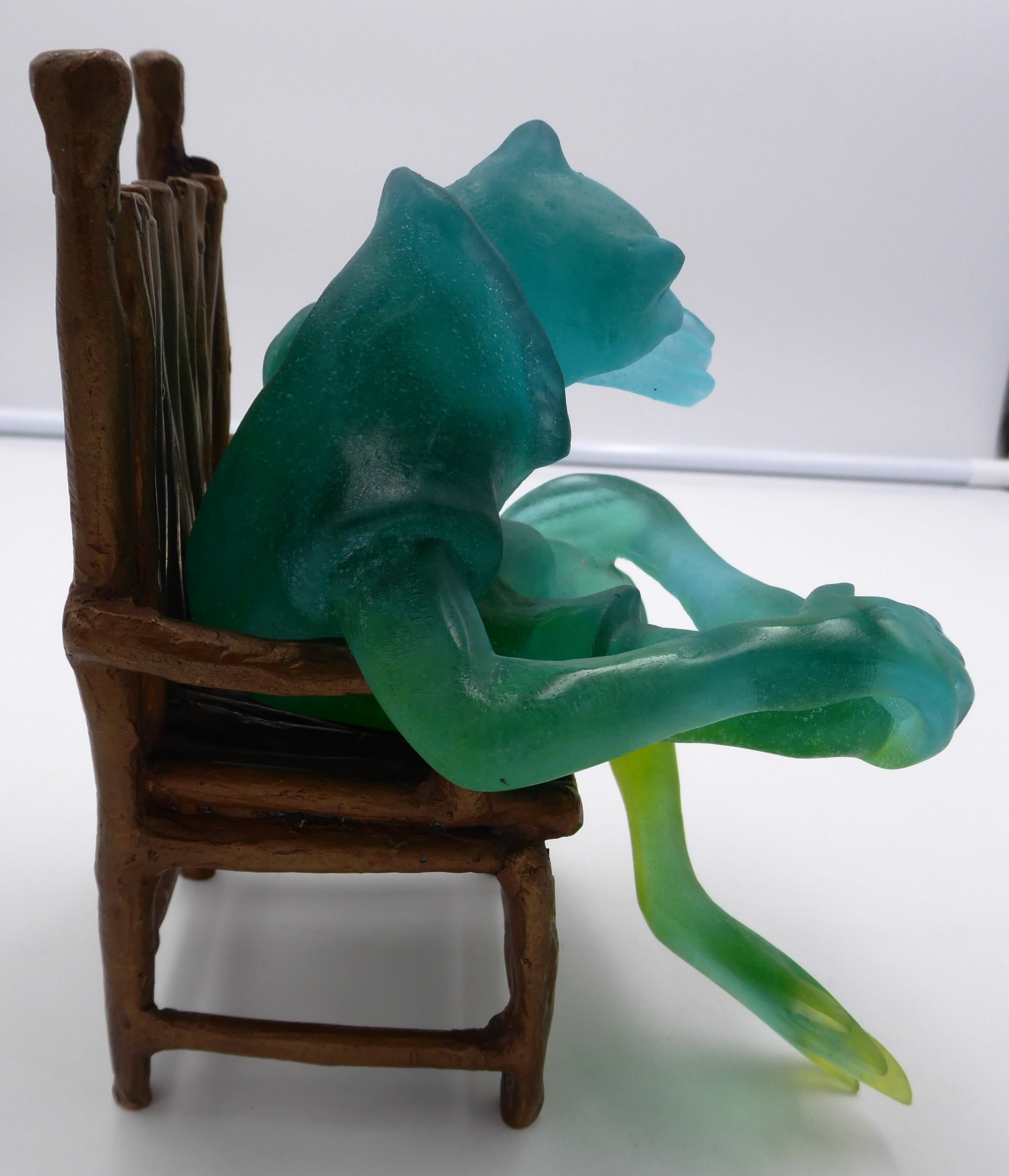 DAUM  La grenouille philosophe (Gilles de Kerverseau - Pièce exceptionnelle numérotée)