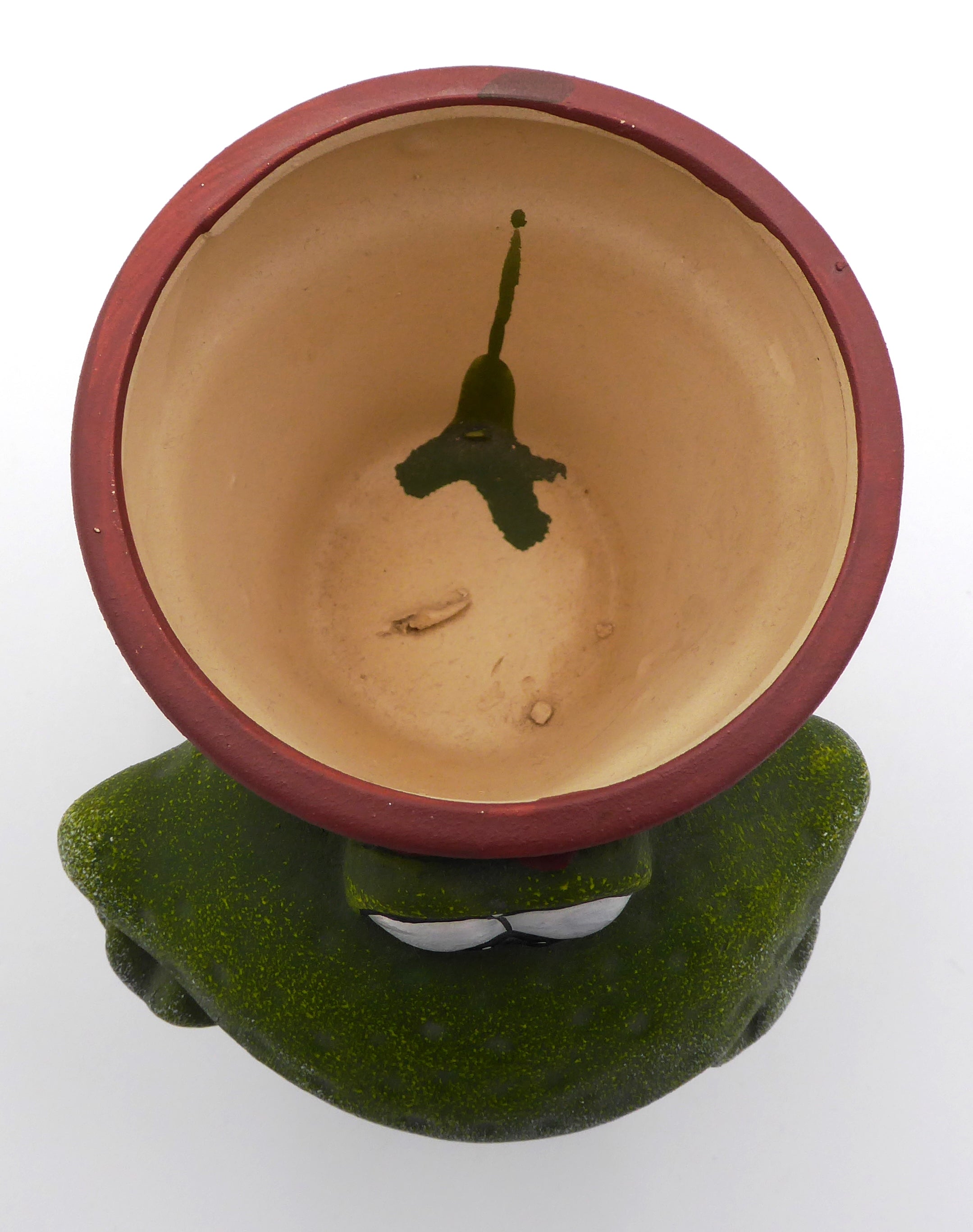 Pot de fleurs grenouille