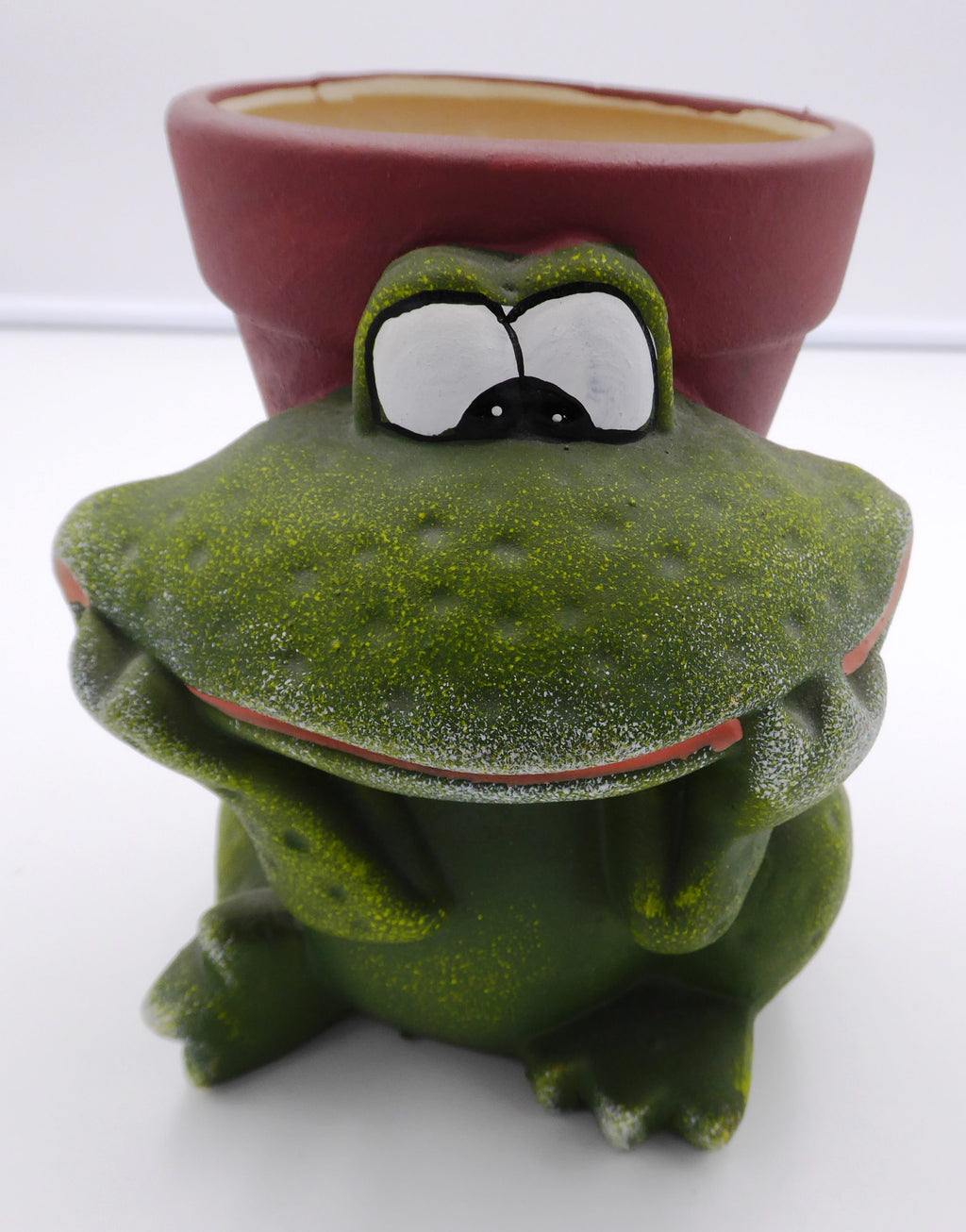 Pot de fleurs grenouille