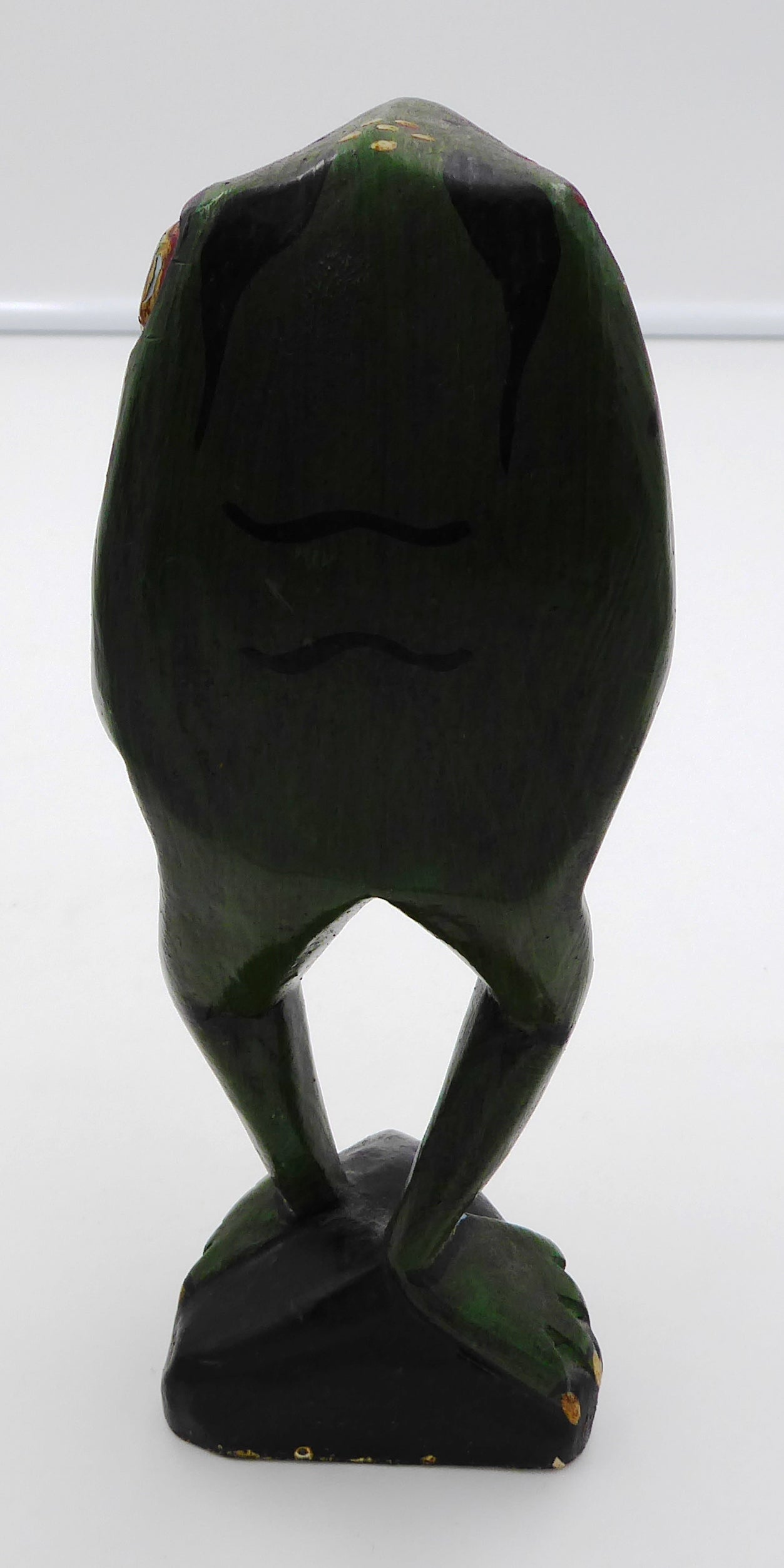 Petite sculpture bois peint