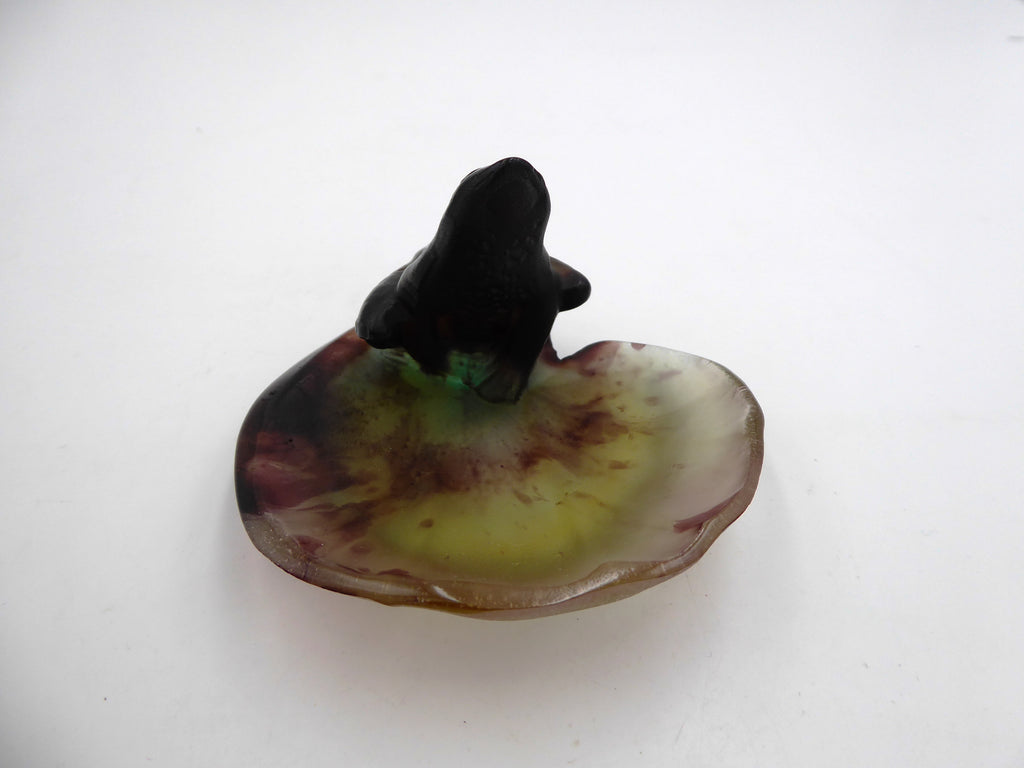 Vide poche en pâte de verre DAUM