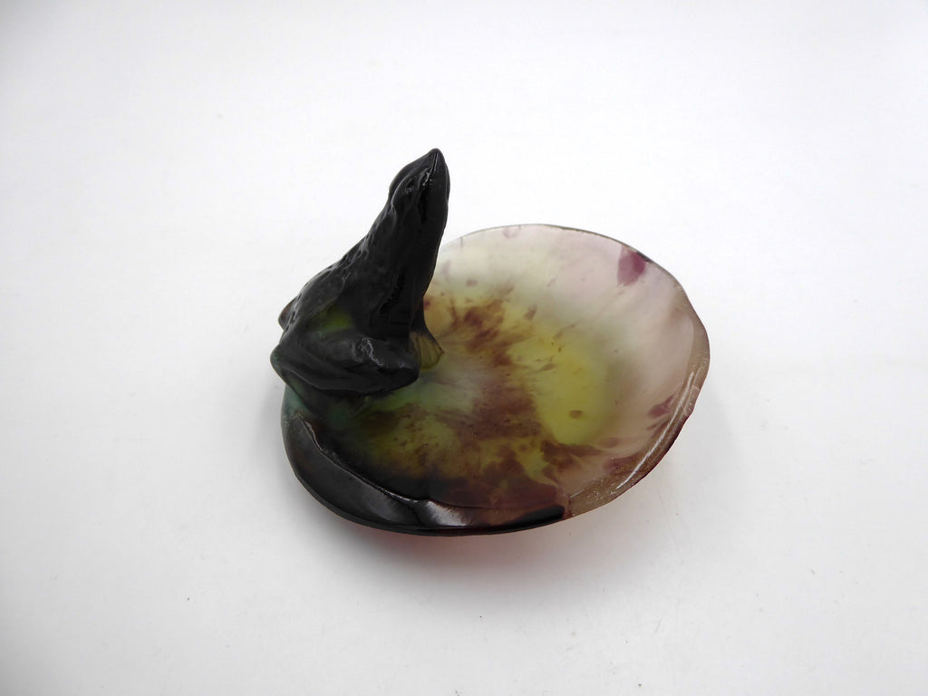 Vide poche en pâte de verre DAUM