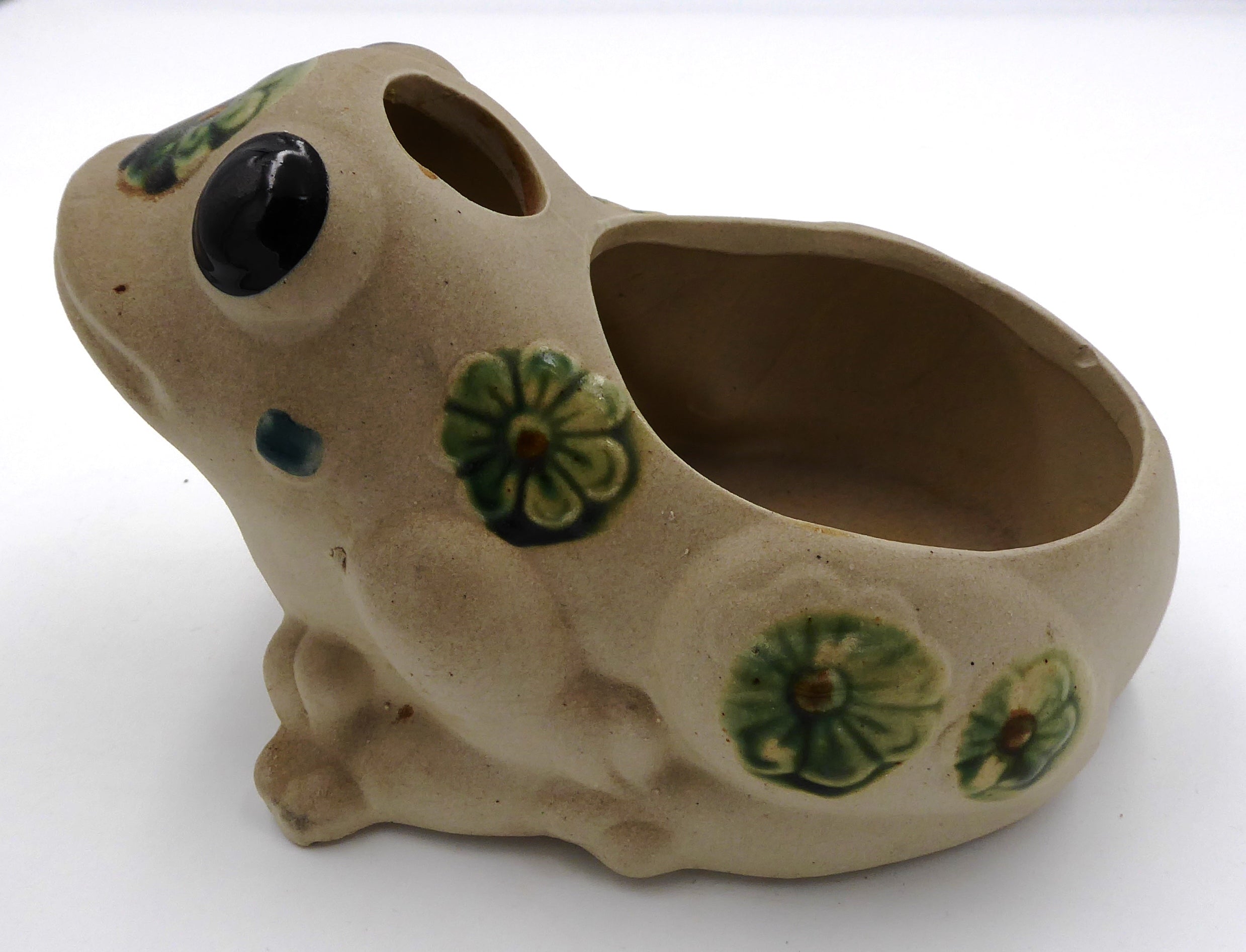 Cache pot fleuri
