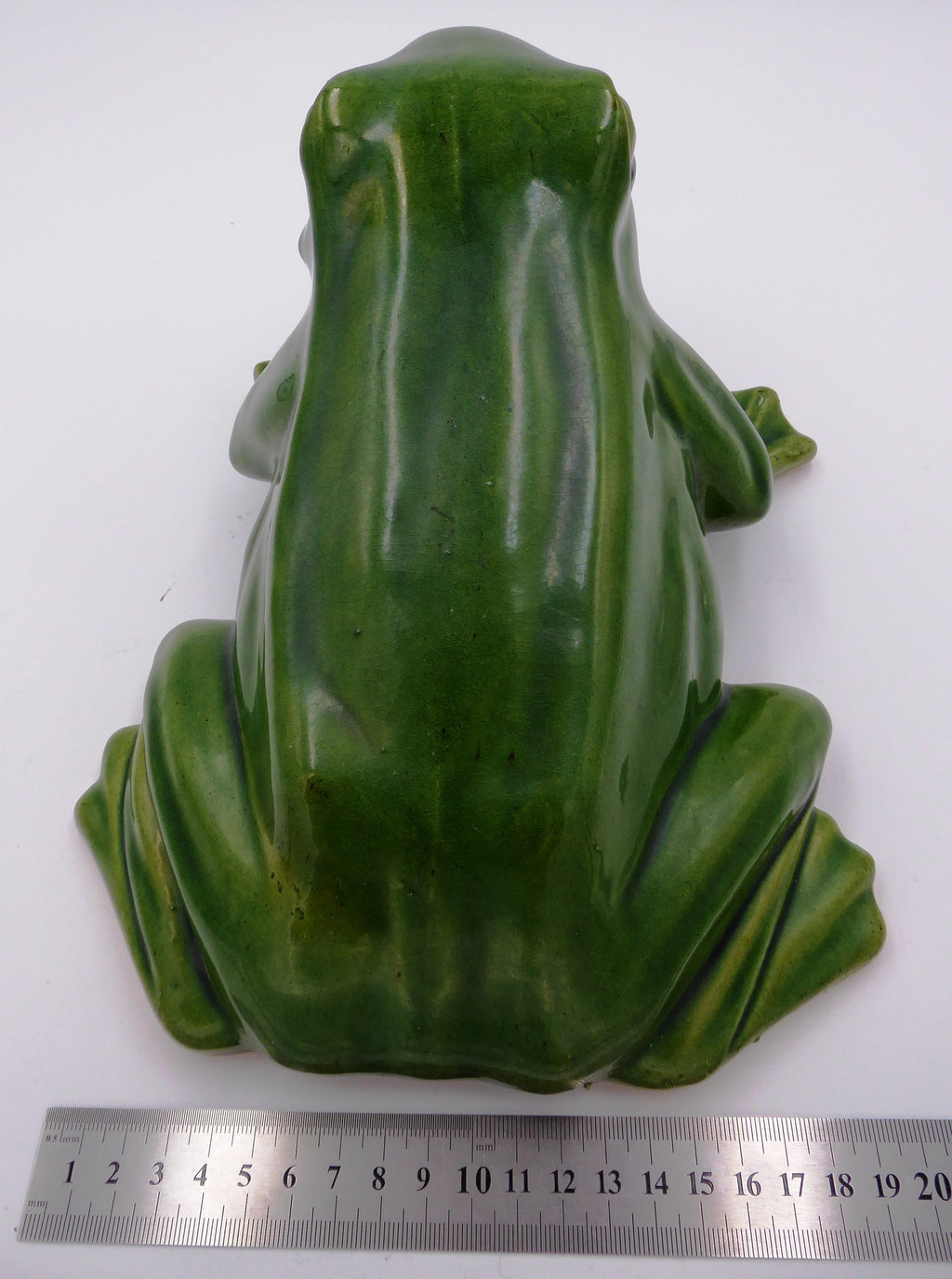 Énorme céramique verte