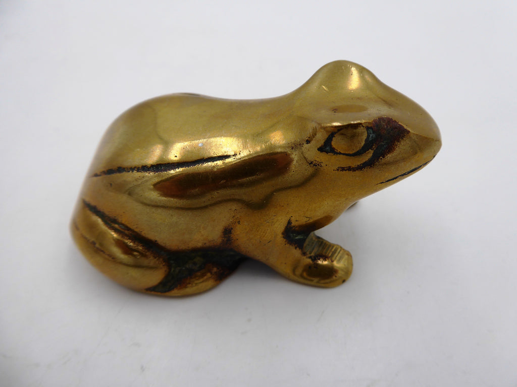Grenouille en laiton massif
