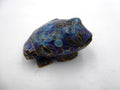 Petite grenouille laiton en émail cloisonné
