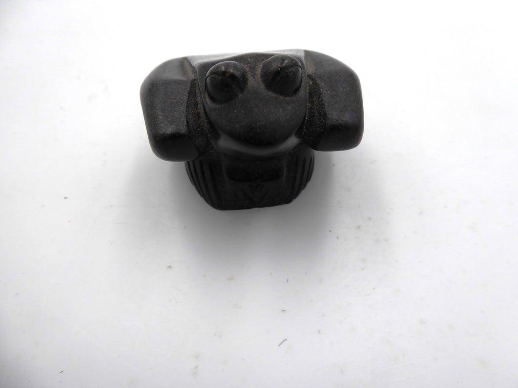 Petite grenouille en bois d'ébène