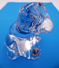 Presse papier grenouille en cristal de BOHEME (Czech Républic)