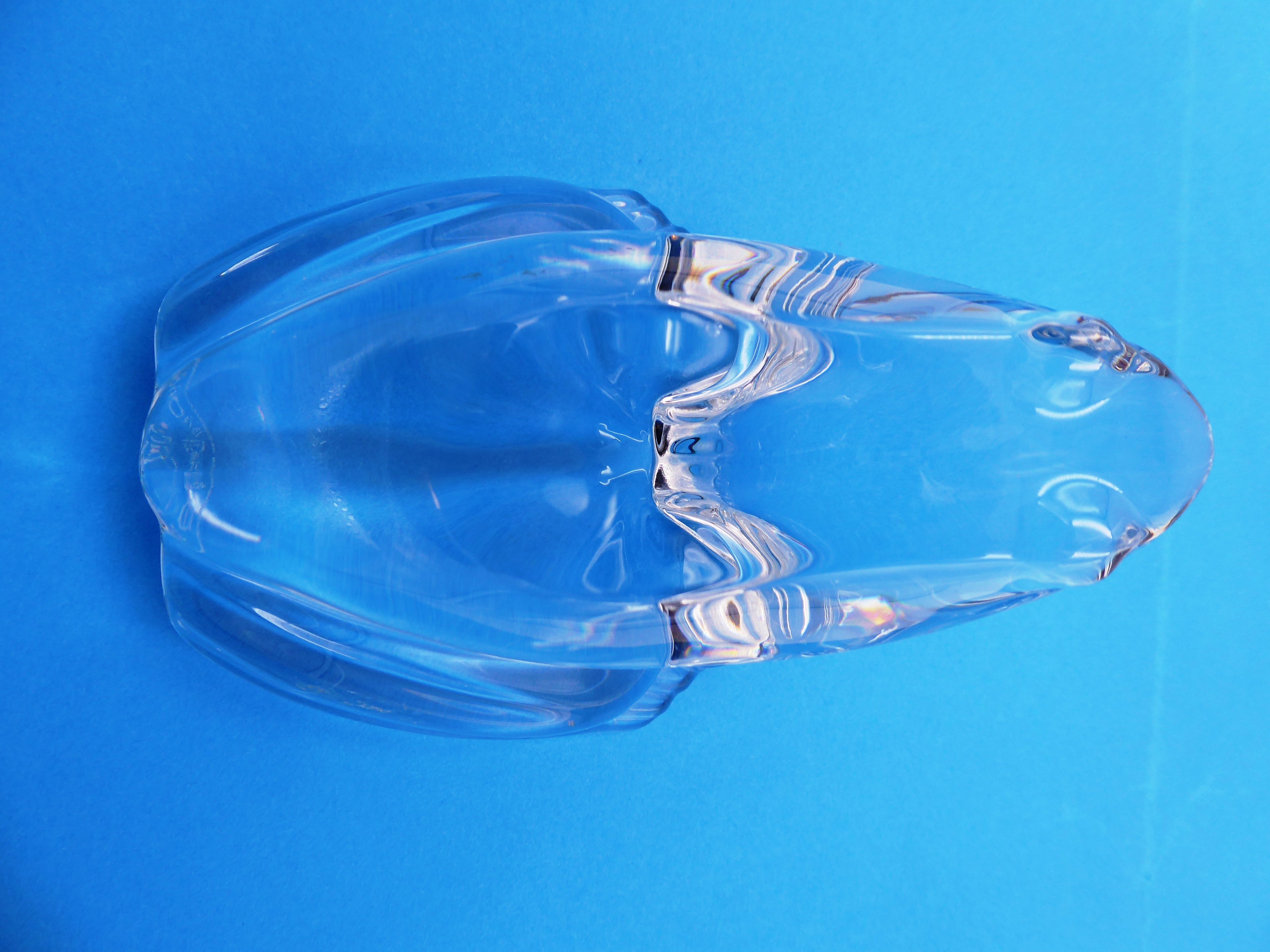 Grenouille en cristal signée BACCARAT