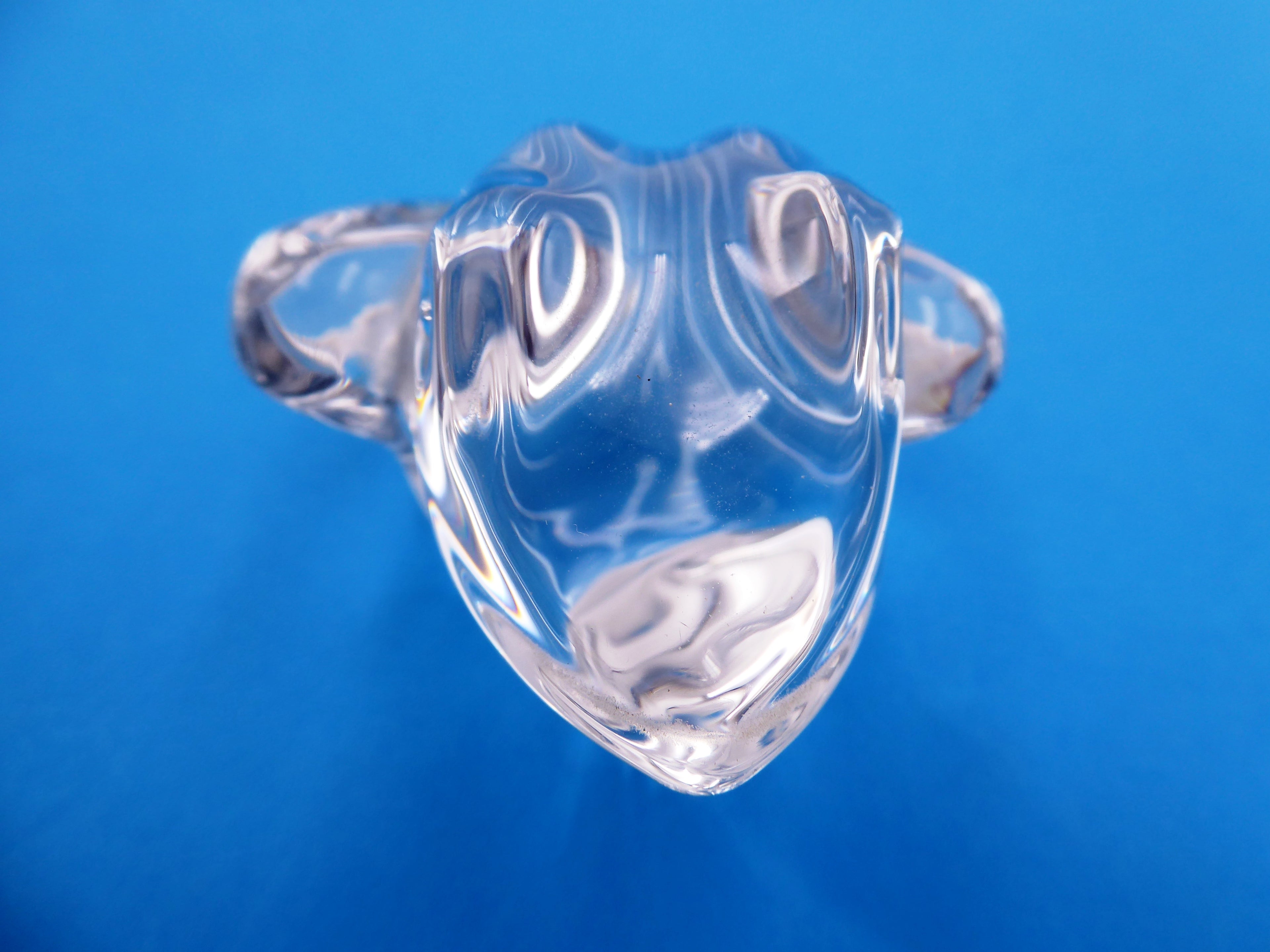 Petite grenouille DAUM en cristal incolore (PROMOTION)