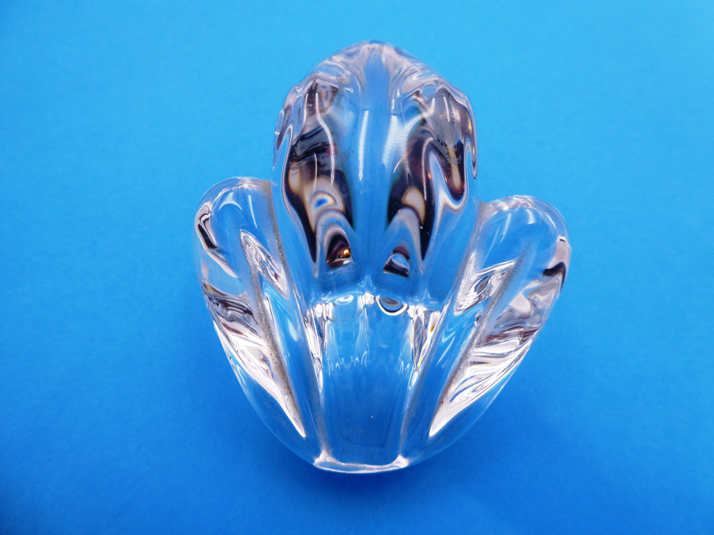 Petite grenouille DAUM en cristal incolore (PROMOTION)
