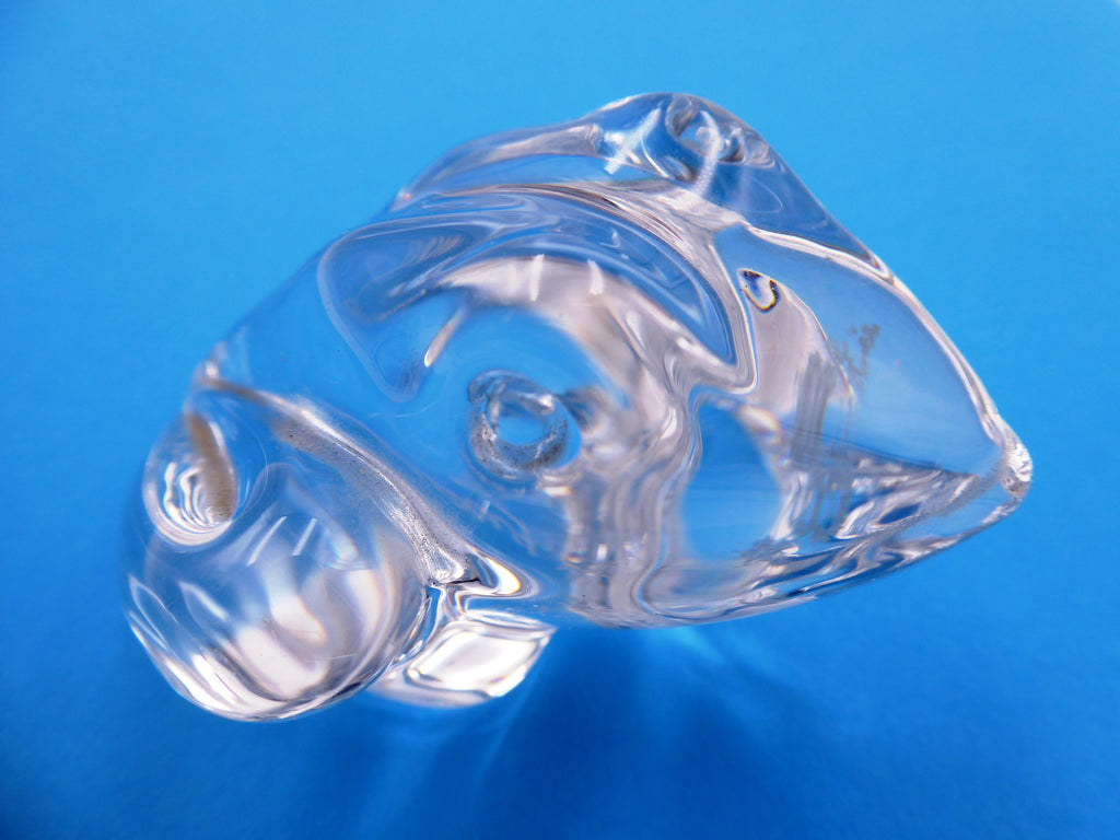 Petite grenouille DAUM en cristal incolore (PROMOTION)