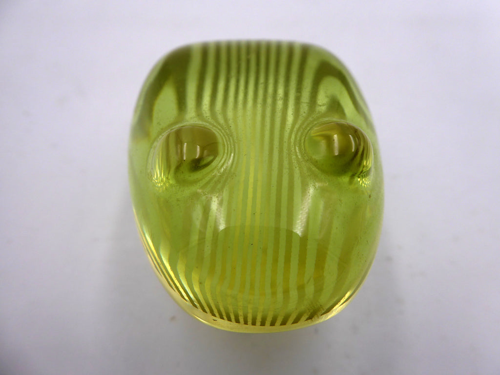 Sculpture grenouille d’Abraham Palatnik (Brésil 1929) jaune